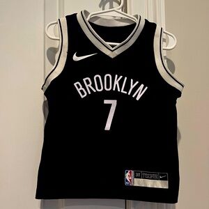 Youth Kevin Durant nba basketball jersey size 3T Brooklyn nets jersey for kids